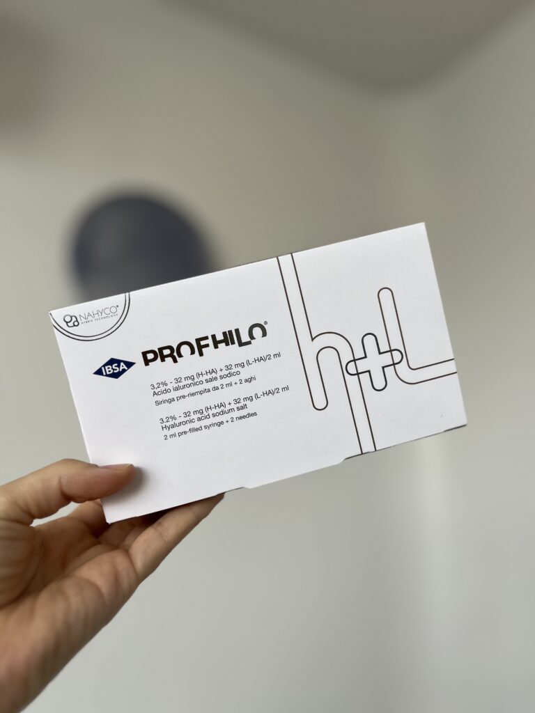 Profhilo é um tratamento injectável à base de ácido hialurónico que actua na bioestimulação e regeneração da pele